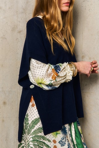 Maglia in lana Aina - Blu