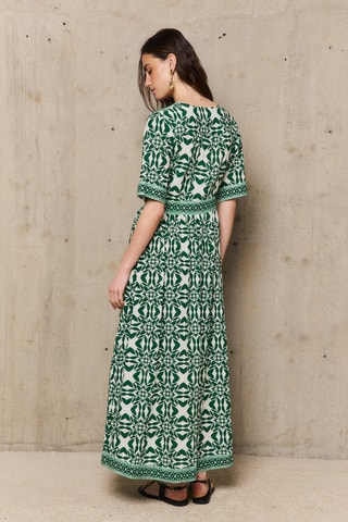 Abito lungo Marilyn - Verde