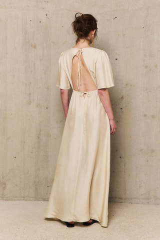 Abito lungo Dina - Beige