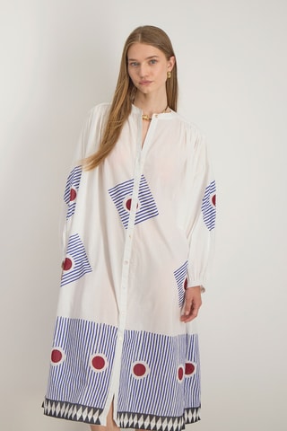 Abito a camicia Jessy - Marrone