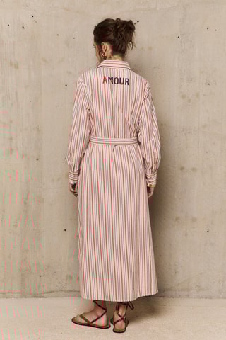 Abito a camicia Victoire - Marrone