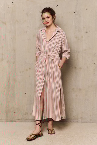 Abito a camicia Victoire - Marrone