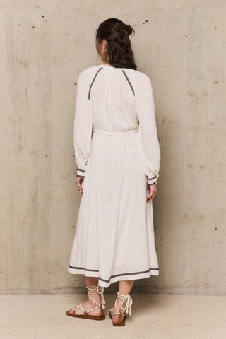 Abito midi Augustine - Beige