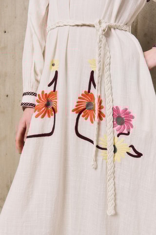 Abito midi Augustine - Beige