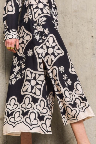 Abito a camicia Stéphanie - Nero