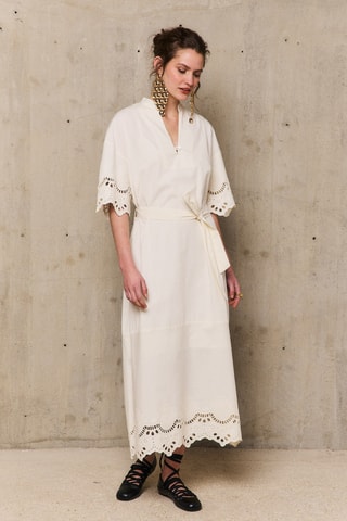 Robe midi Bahamas - Beige