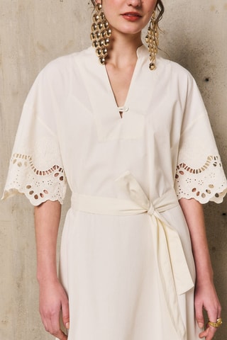 Robe midi Bahamas - Beige