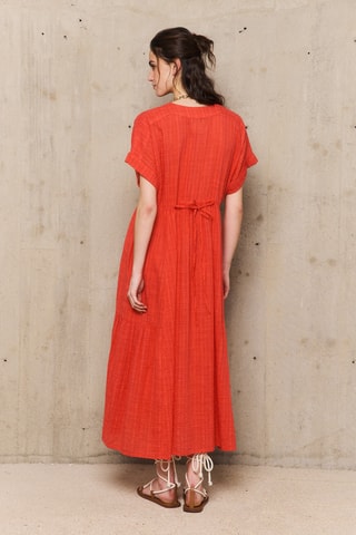 Abito midi Candice - Rosso