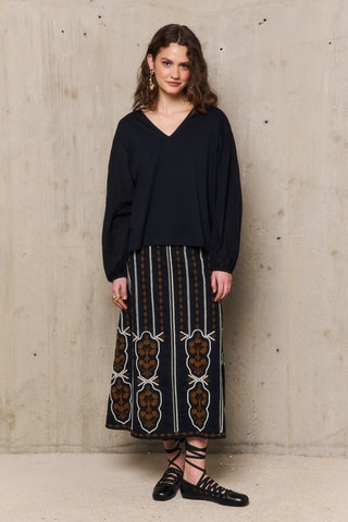 T-shirt Sabrina - Nero