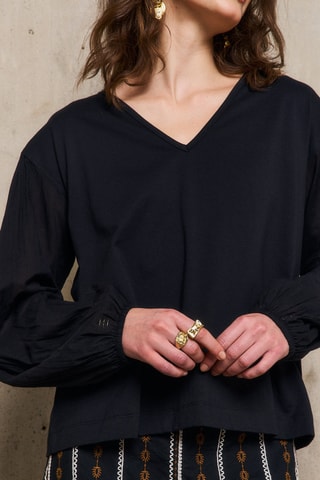 T-shirt Sabrina - Nero