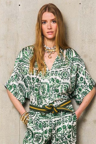 Tunica Abril - Marrone