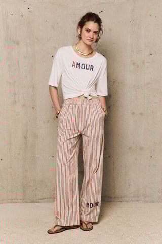 T-shirt Victoire - Bianco