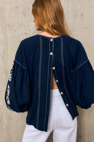 Tunica Marguerite - Blu