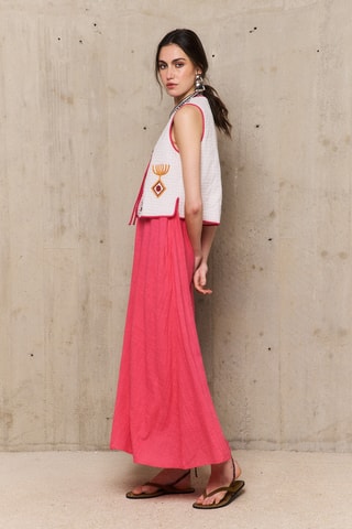 Giacca senza maniche Frida - Rosa