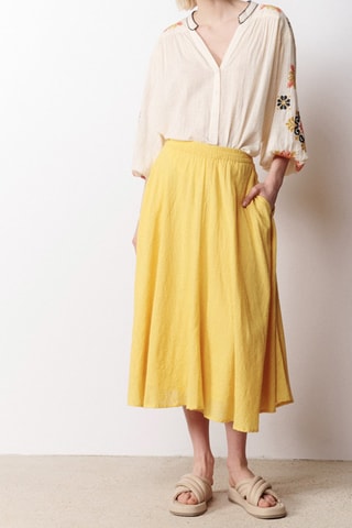 Gonna lunga Ophelia - Giallo