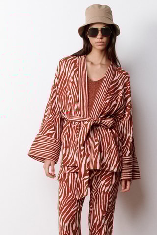 Kimono Ingrida - Rosso