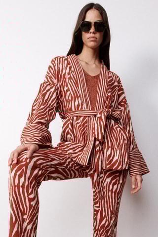 Kimono Ingrida - Rosso