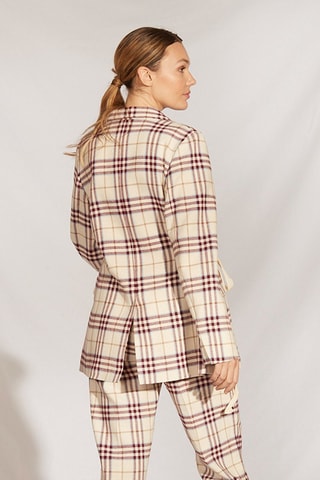 Giacca Leonora - Beige e rosso