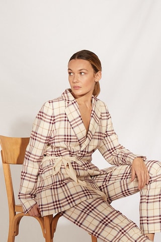 Giacca Leonora - Beige e rosso