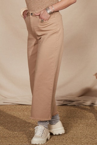 Jeans straight Fiona - Beige