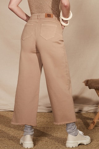 Jeans straight Fiona - Beige