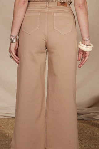 Jeans straight Fiona - Beige