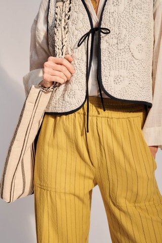 Pantaloni straight Arya - Giallo