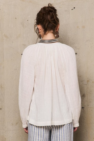 Camicia loose Candice - Beige