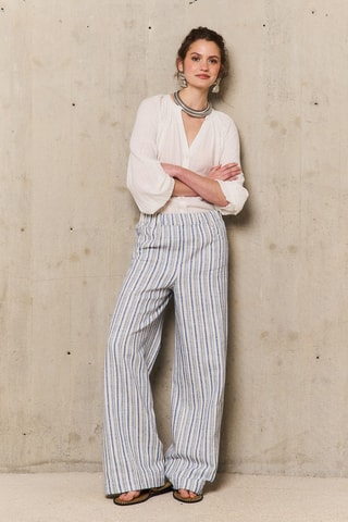 Camicia loose Candice - Beige