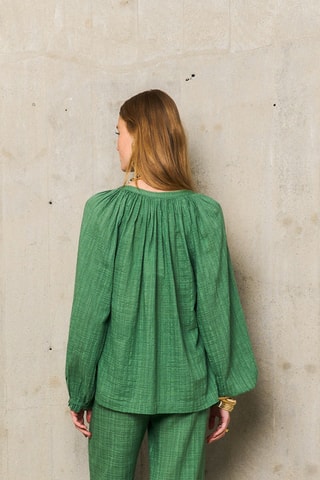 Camicia loose Candice - Marrone