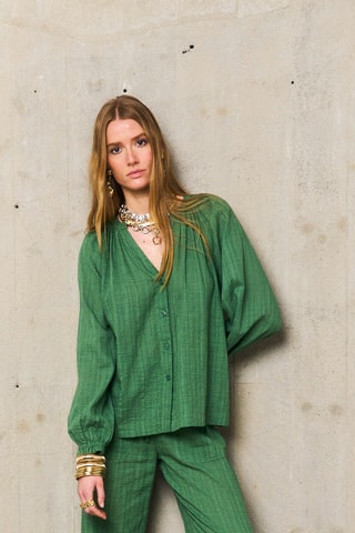 Camicia loose Candice - Marrone