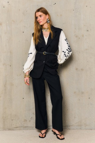 Chemise regular Tasha - Beige