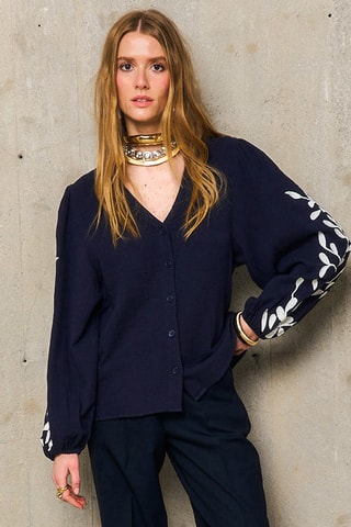 Camicia regular Tasha - Blu