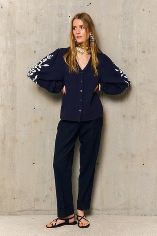 Camicia regular Tasha - Blu