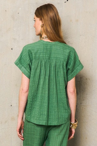 Camicia loose Candice - Marrone