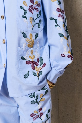 Sovracamicia Romy - Blu