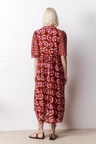 Abito midi Julietta - Rosa