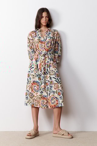 Abito a camicia Lola - Marrone