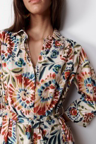 Abito a camicia Lola - Marrone