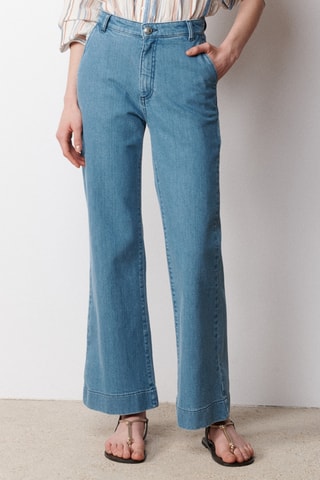 Jeans flare Theresa - Blu
