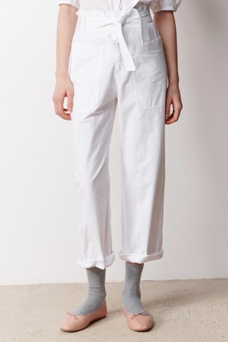 Pantaloni Alicia - Bianco