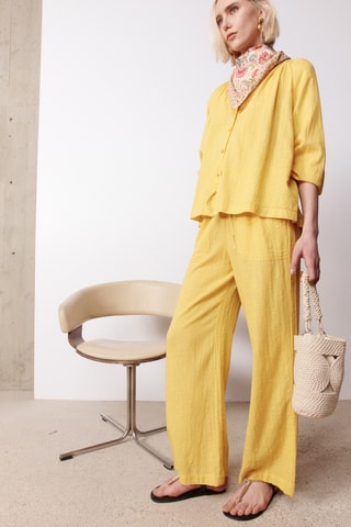 Pantaloni Ophelia - Senape