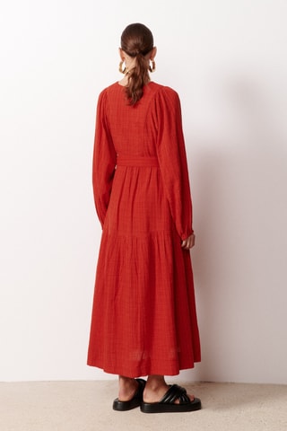 Abito lungo Ophélia - Senape