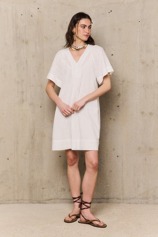 Abito corto Candice - Beige