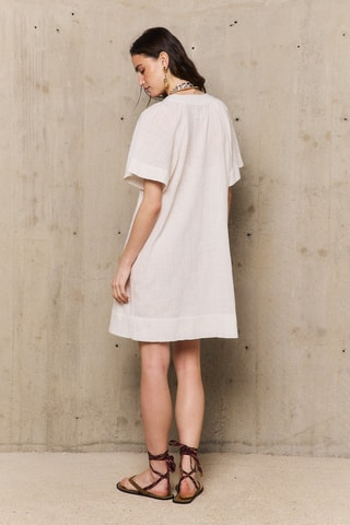 Abito corto Candice - Beige