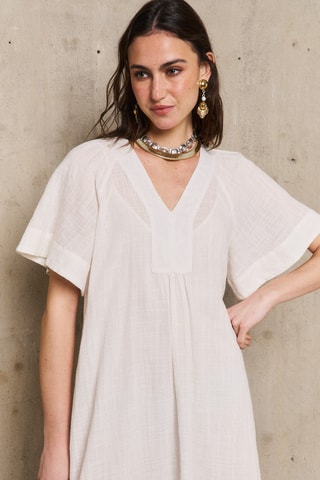 Abito corto Candice - Beige