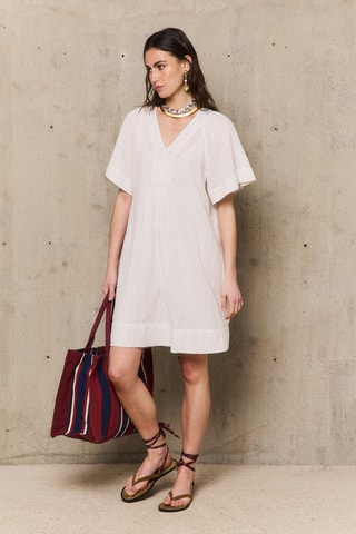 Abito corto Candice - Beige