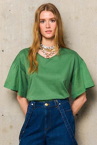 T-shirt Sabrina - Marrone