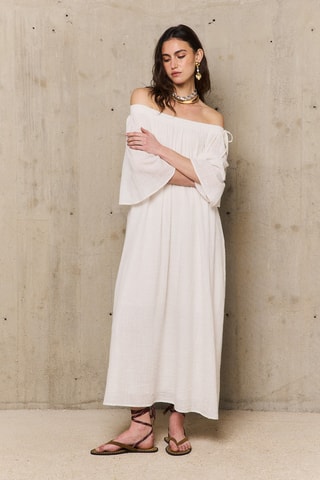 Abito lungo Candice - Beige