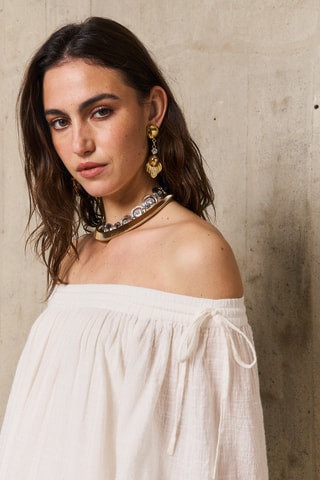 Abito lungo Candice - Beige